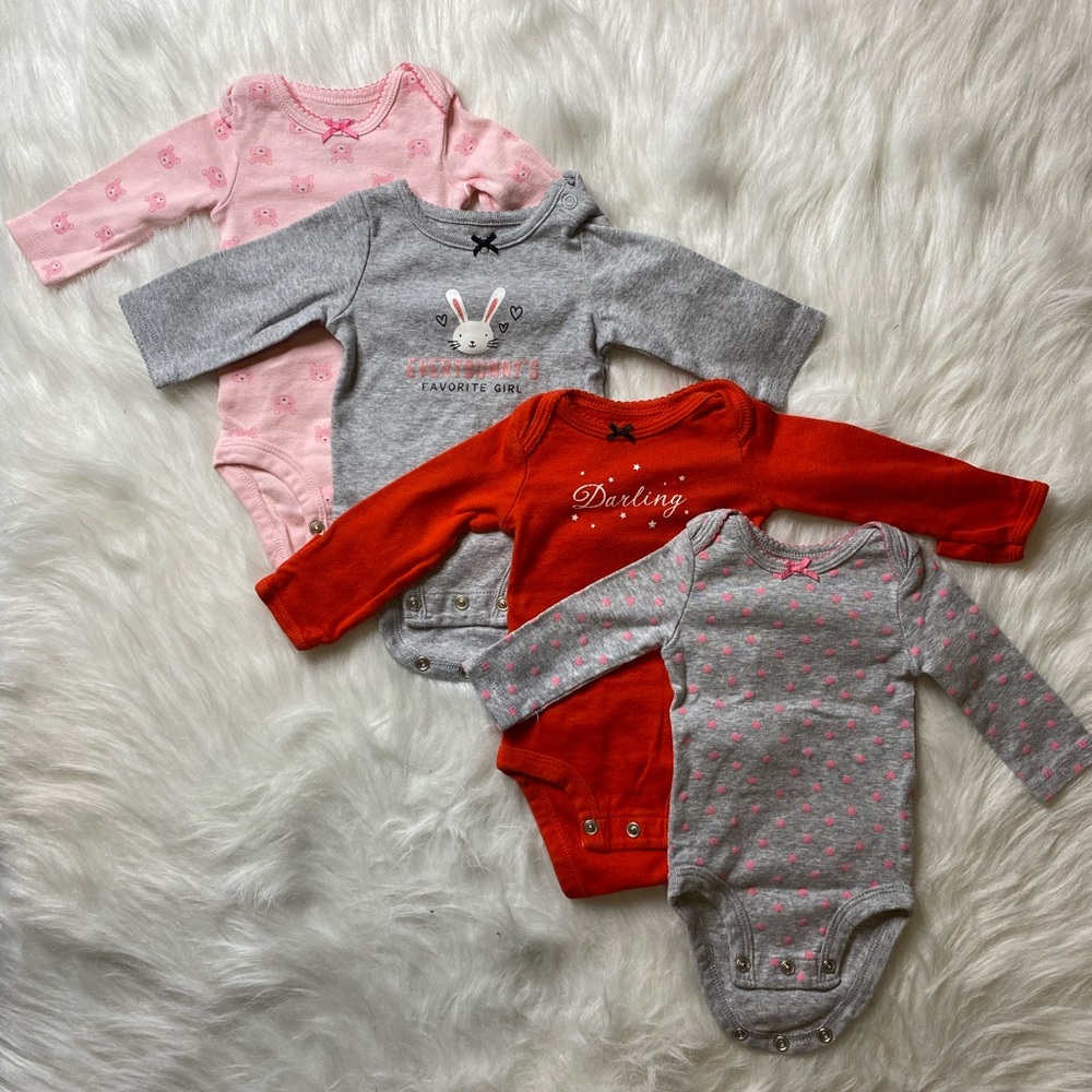 4pack baby onsies